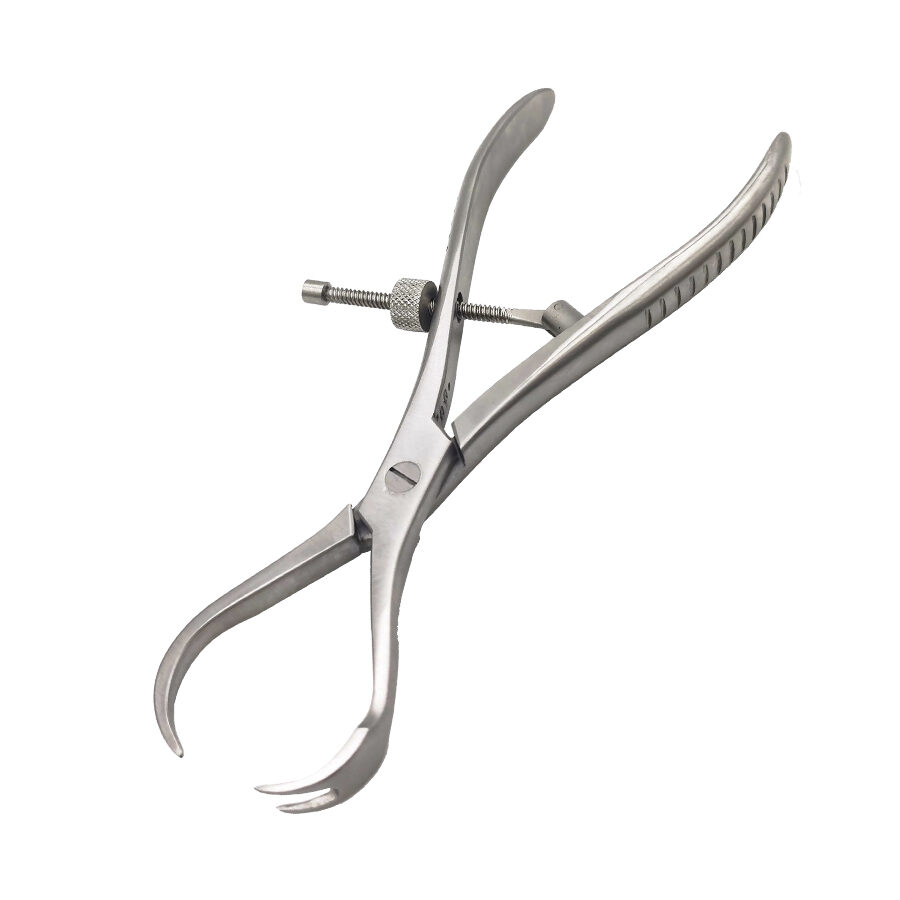 Double Pointed Reduction Forceps with Spinlock