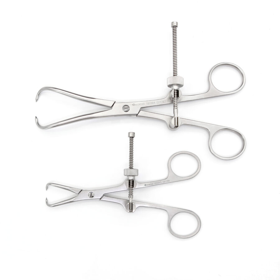 Pointed Reduction Forceps with Spinlock