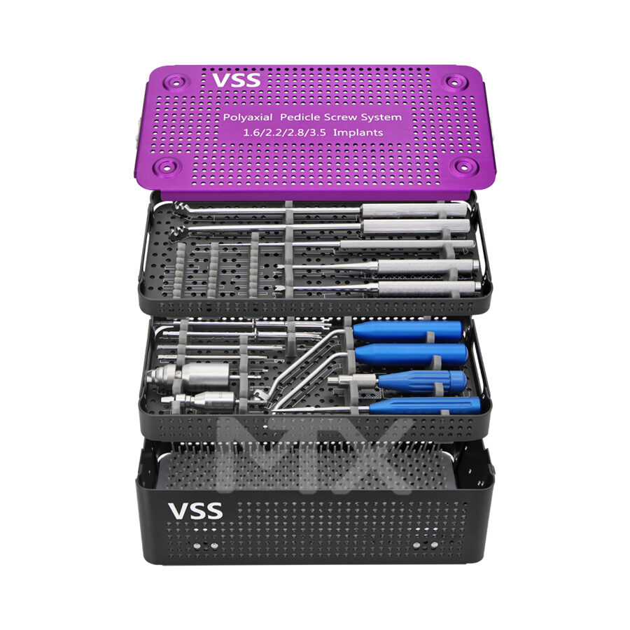 1.6/2.2/2.8/3.5mm VSS Polyaxial Pedicle Screw System